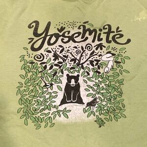 Yosemite Green Tee - S - “soft style”